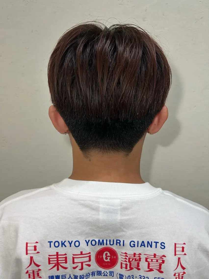 ショート カット 諸戸 龍加/メンズカットのヘアスタイル