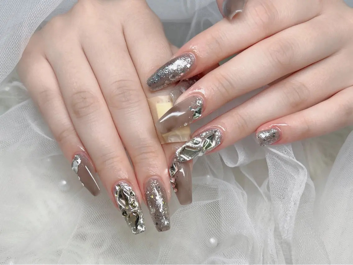 ネイル キラキラネイル ハンドネイル Kei Nail Shibuyaのネイルデザイン