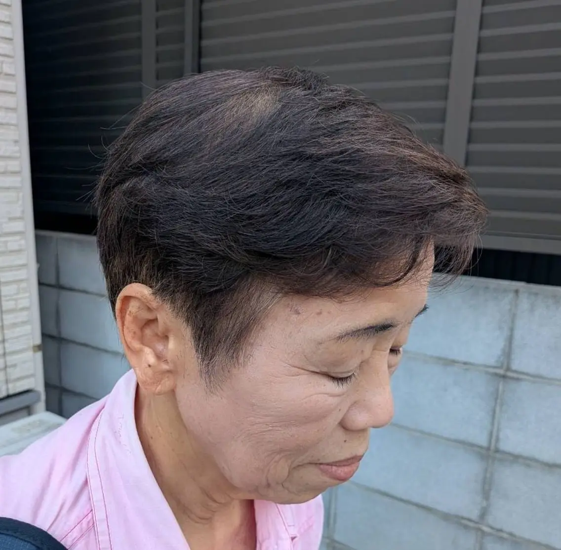 ショート ショートヘア 岡本 浩子のヘアスタイル