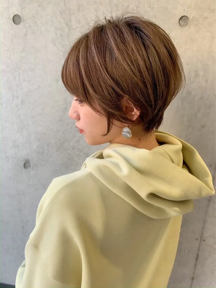 ショート ショートボブ ボブ ショートヘア カット トリートメント ショート/ボブ 艶髪カラーTOSHIのヘアスタイル