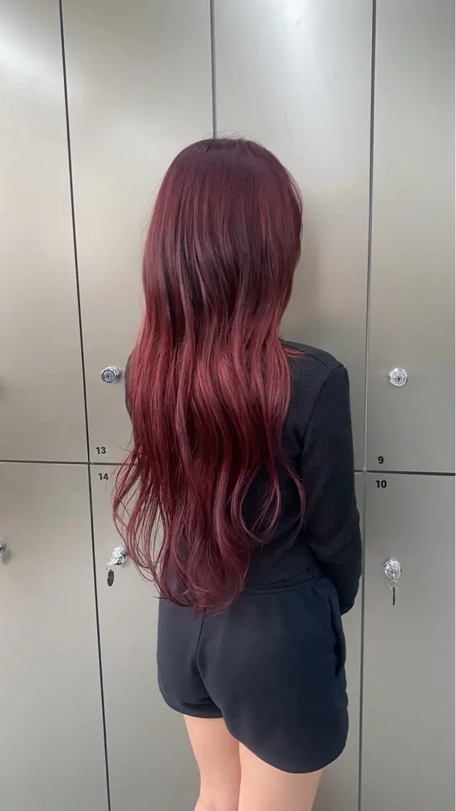 ロング 🎀韓国スリムタッキ 羽エクステ🎀kiiのヘアスタイル