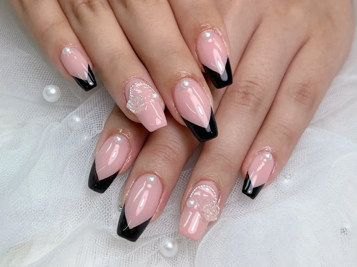 ネイル ワンホンネイル ハンドネイル lucky nail 歌舞伎町のネイルデザイン