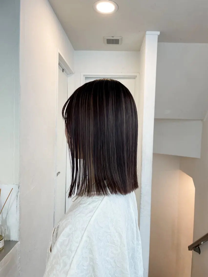 ミディアム カラー ヘアアレンジ 🦠デザインカラー/ 魚瀬あおい🦠のヘアスタイル