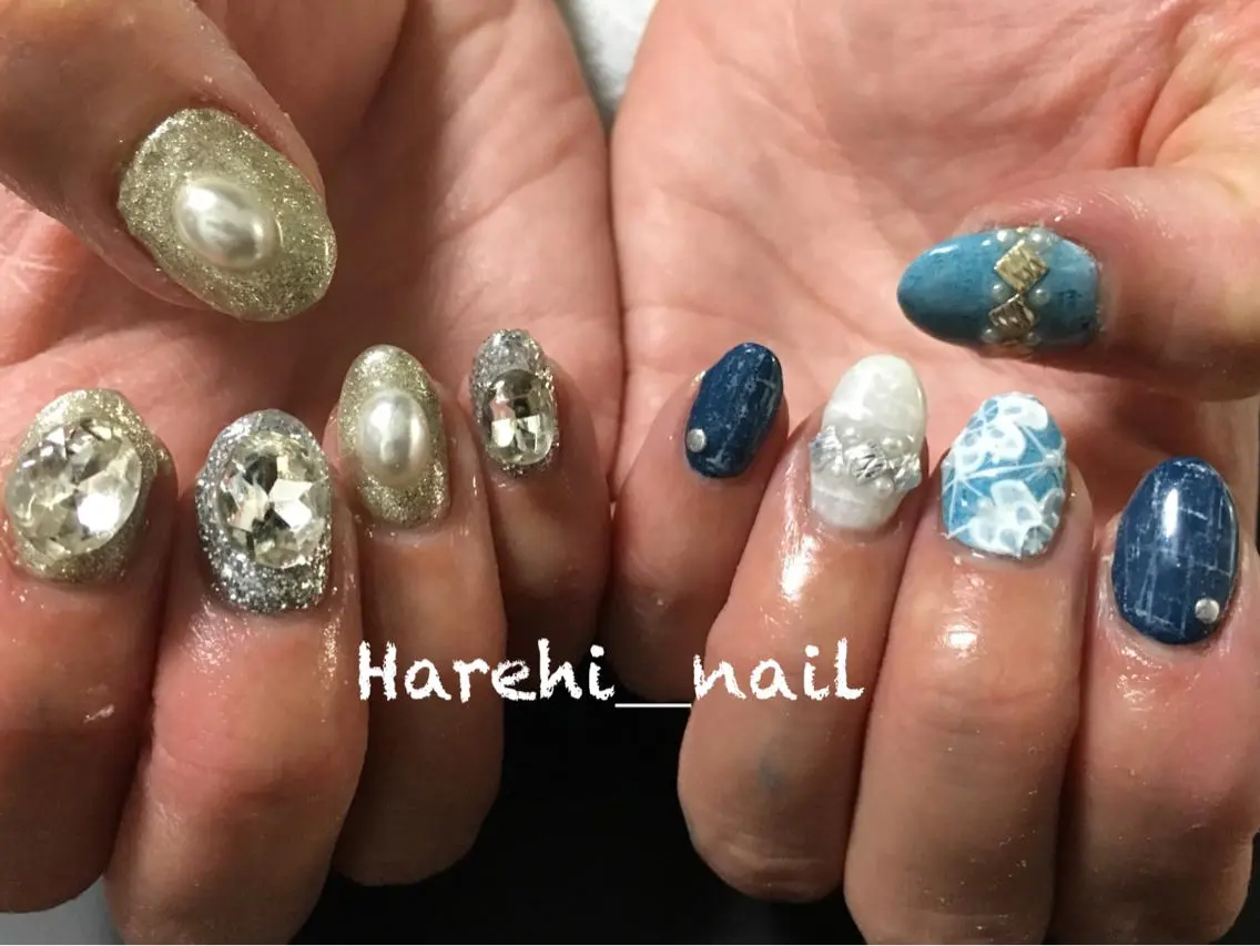 ネイル ハンドネイル Harehi_ nailのネイルデザイン