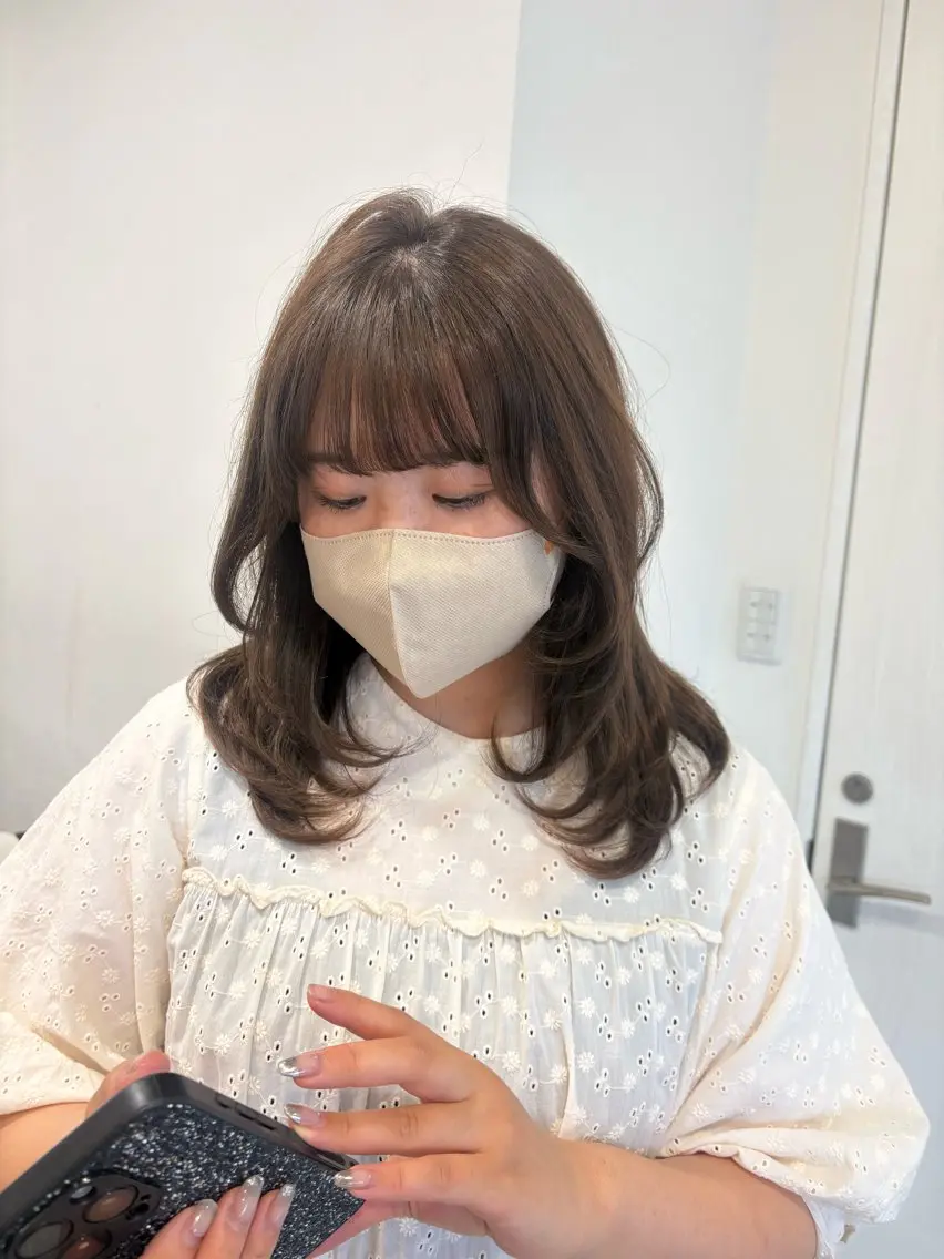 垢抜け♡前髪顔周りカット✂️の写真