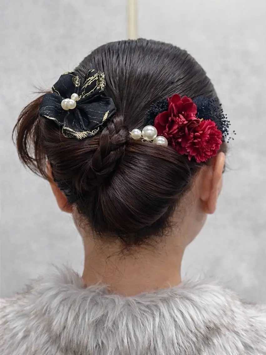 ロング 入学式 卒業式のヘアスタイル ヘアセット HAMAMOTO MADOKAの眉毛・アイブロウイメージ
