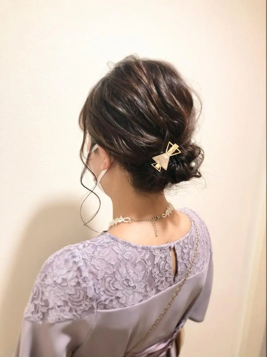 ヘアアレンジの写真