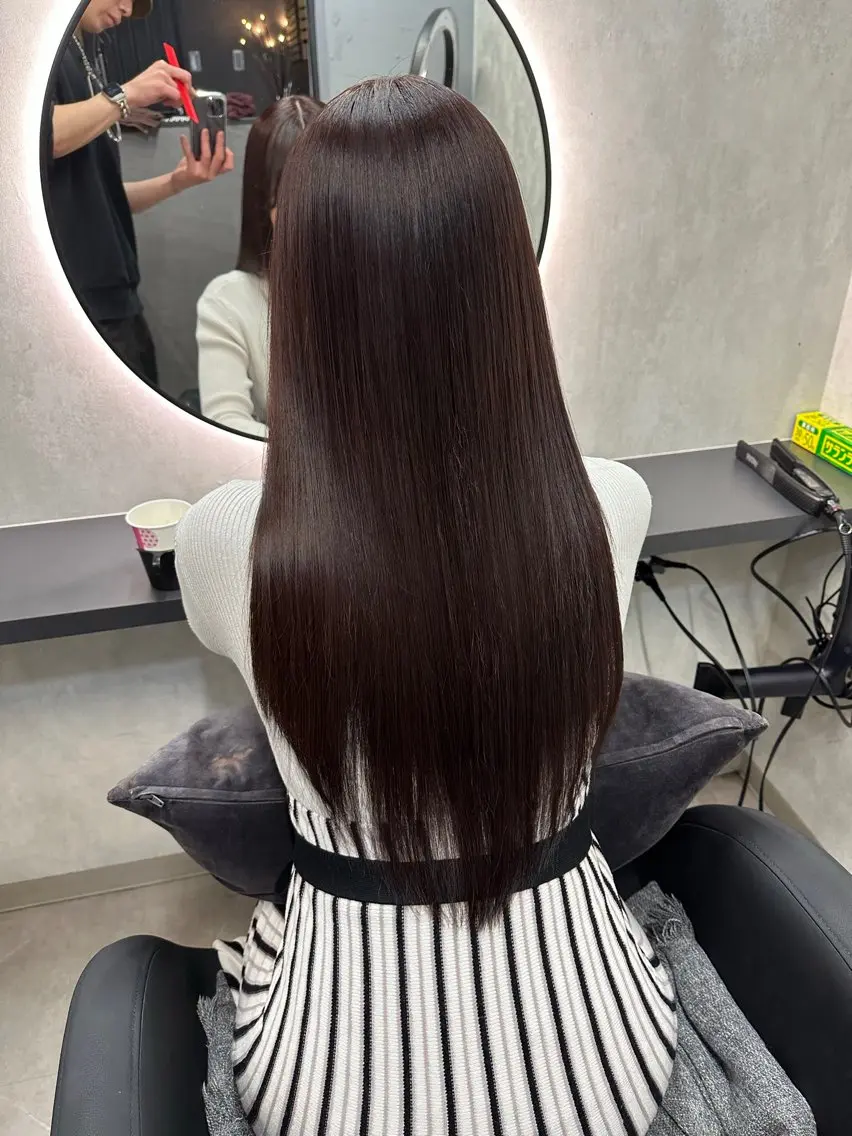 ロング カラー 本物の髪質改善 新宿/池袋代表KAIのヘアスタイル
