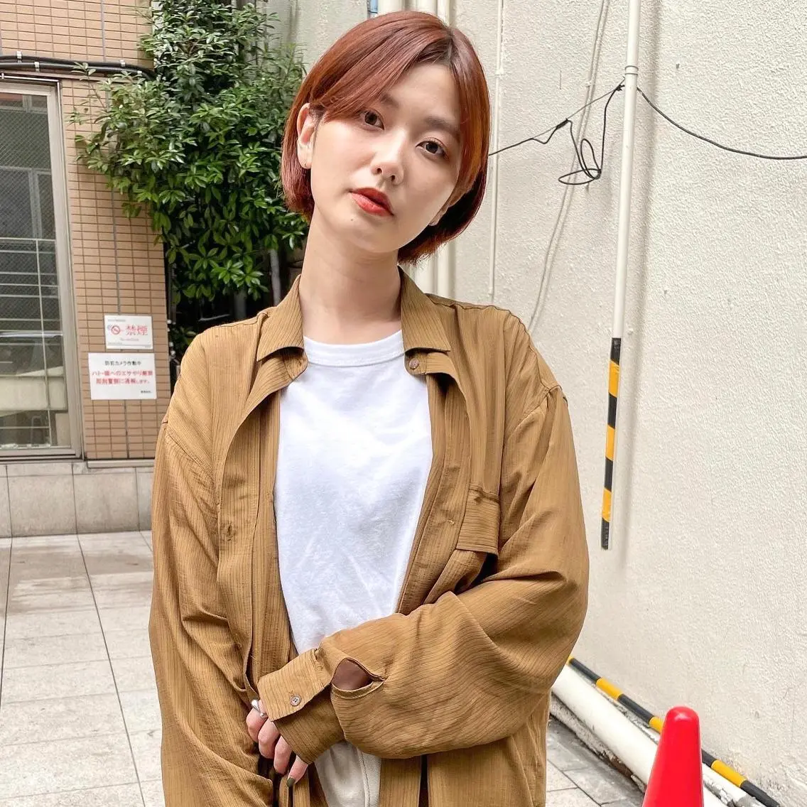 ショート ショートヘア 河原 亮のヘアスタイル