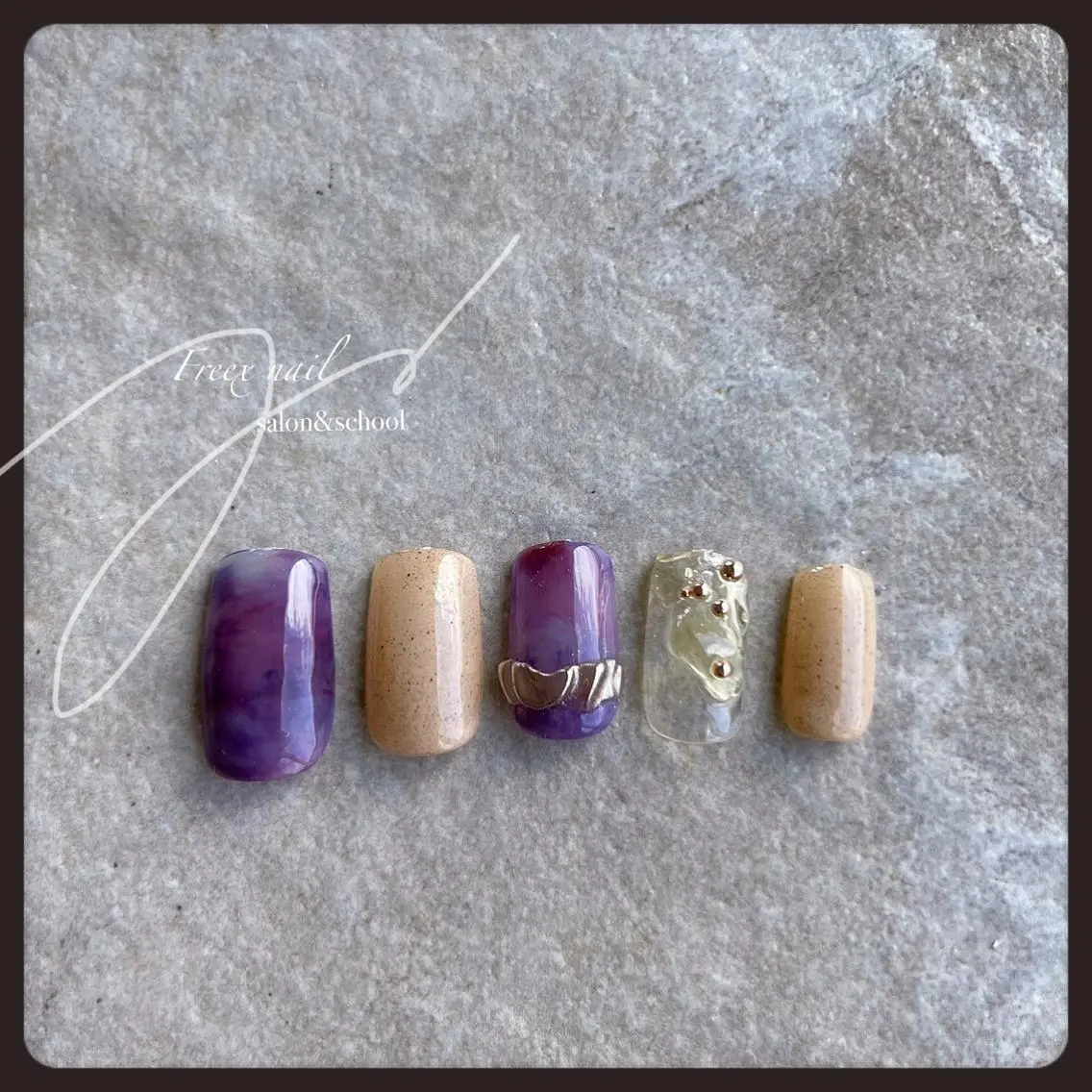 ネイル ニュアンスネイル ハンドネイル ハンドケア freex nail /ニュアンス/個性派のネイルデザイン