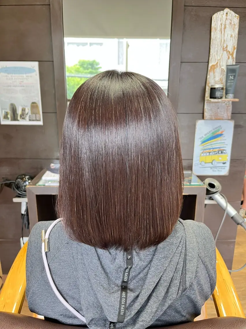 ショート パーマ 髪質改善 縮毛矯正 縮毛矯正/髪質改善 特化》YUMEKIのヘアスタイル
