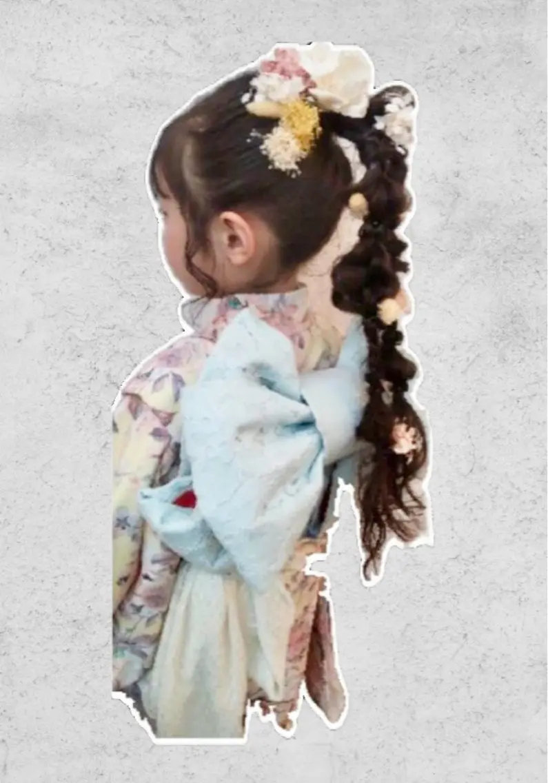 ⭐️七五三着付け＋ヘアセット💖予約リクエストのみ受付の写真