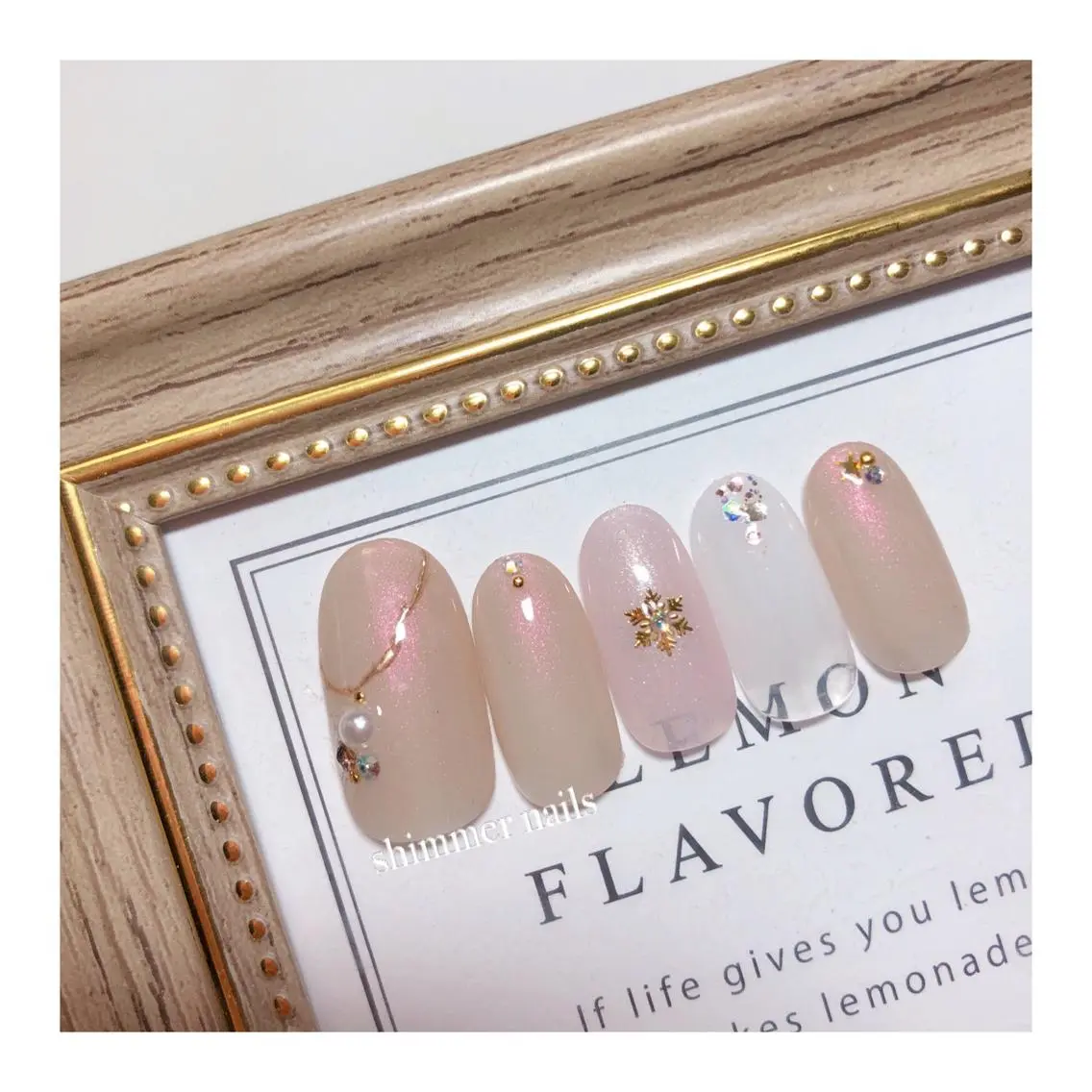 ネイル shimmer nailsのネイルデザイン