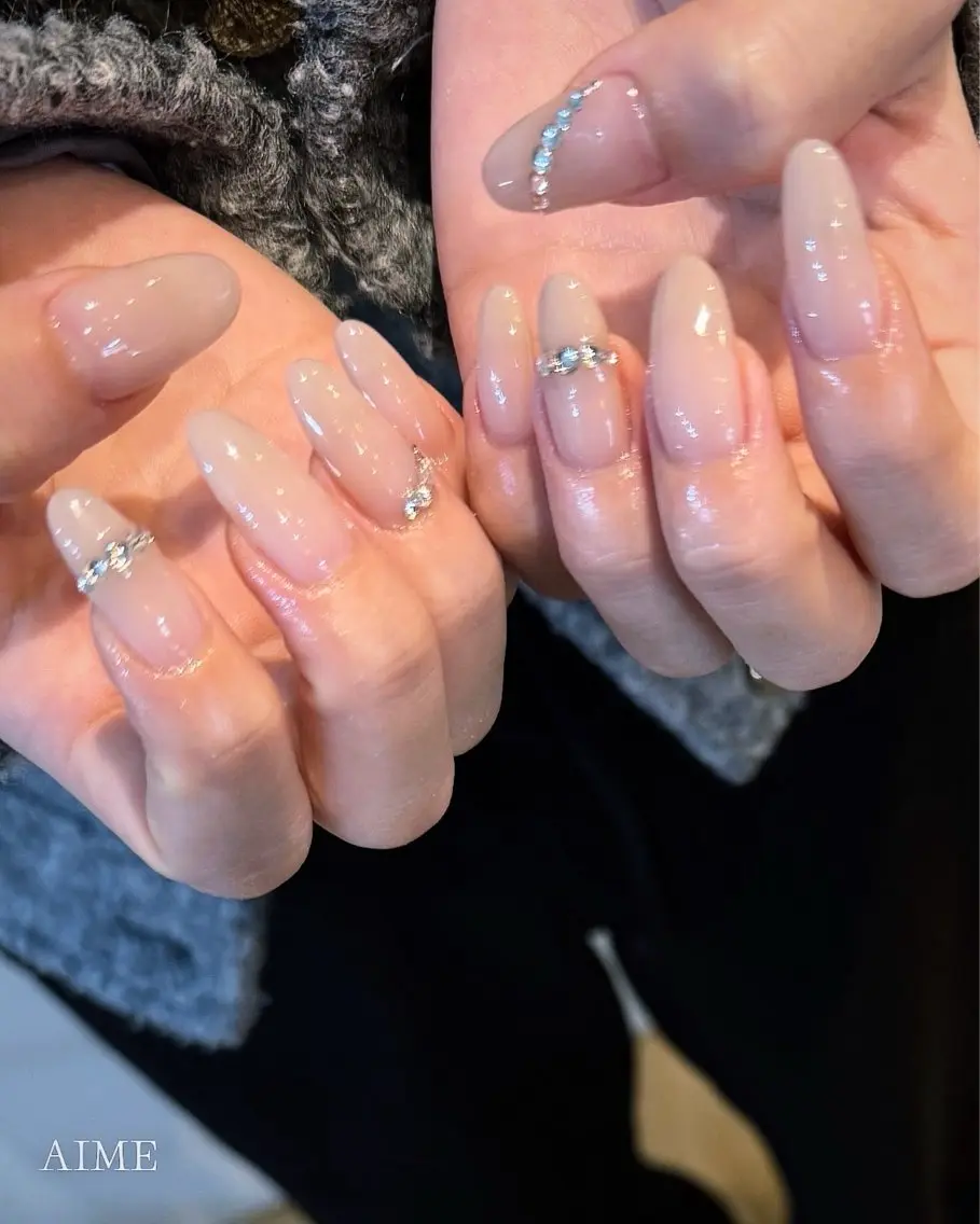*ハンド*持込◎シンプルネイル＋αの写真