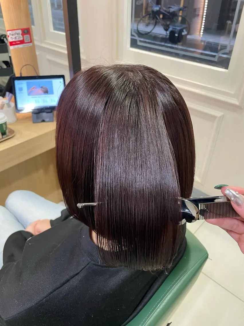 ショート カラー ヘアカラー Laciel両国店 ⭐️響⭐️のヘアスタイル