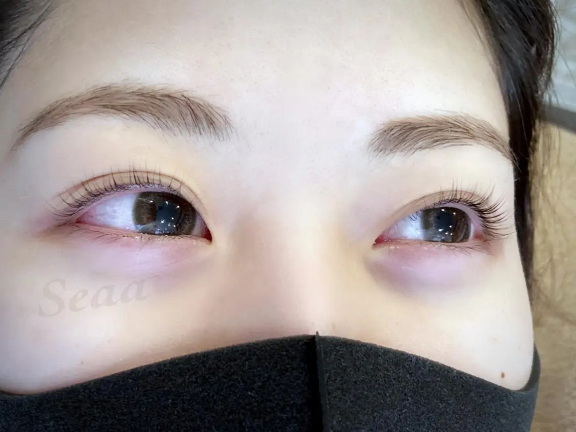 マツエク・マツパ パリジェンヌラッシュリフト マツパ アイラッシュ Seaa おおつきのマツエク・マツパデザイン