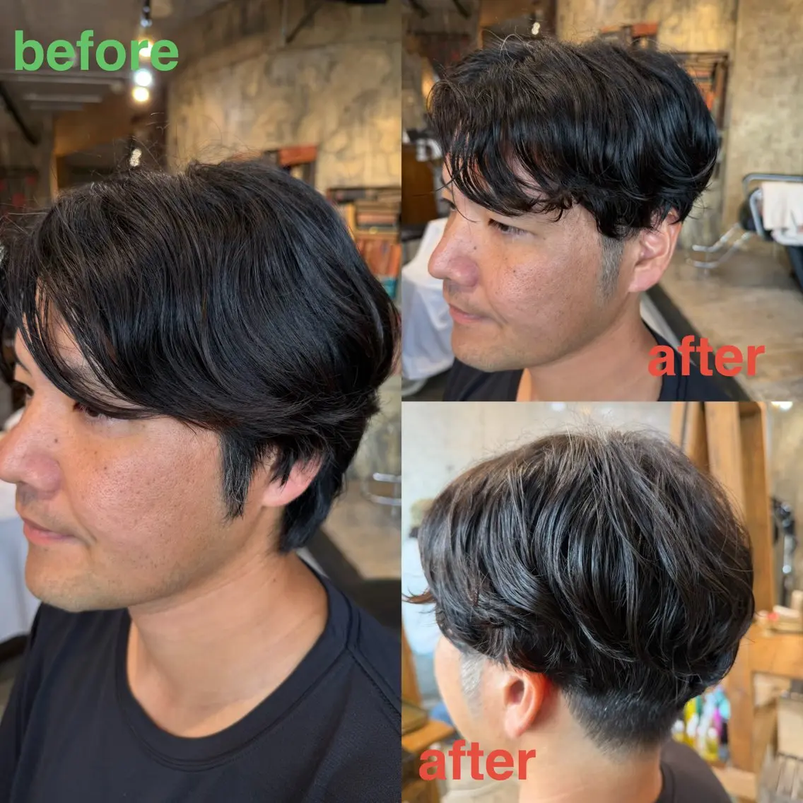 ショート パーマ ヘアアレンジ メンズ カット パーマ 🍀Ryosuke 🍀のヘアスタイル
