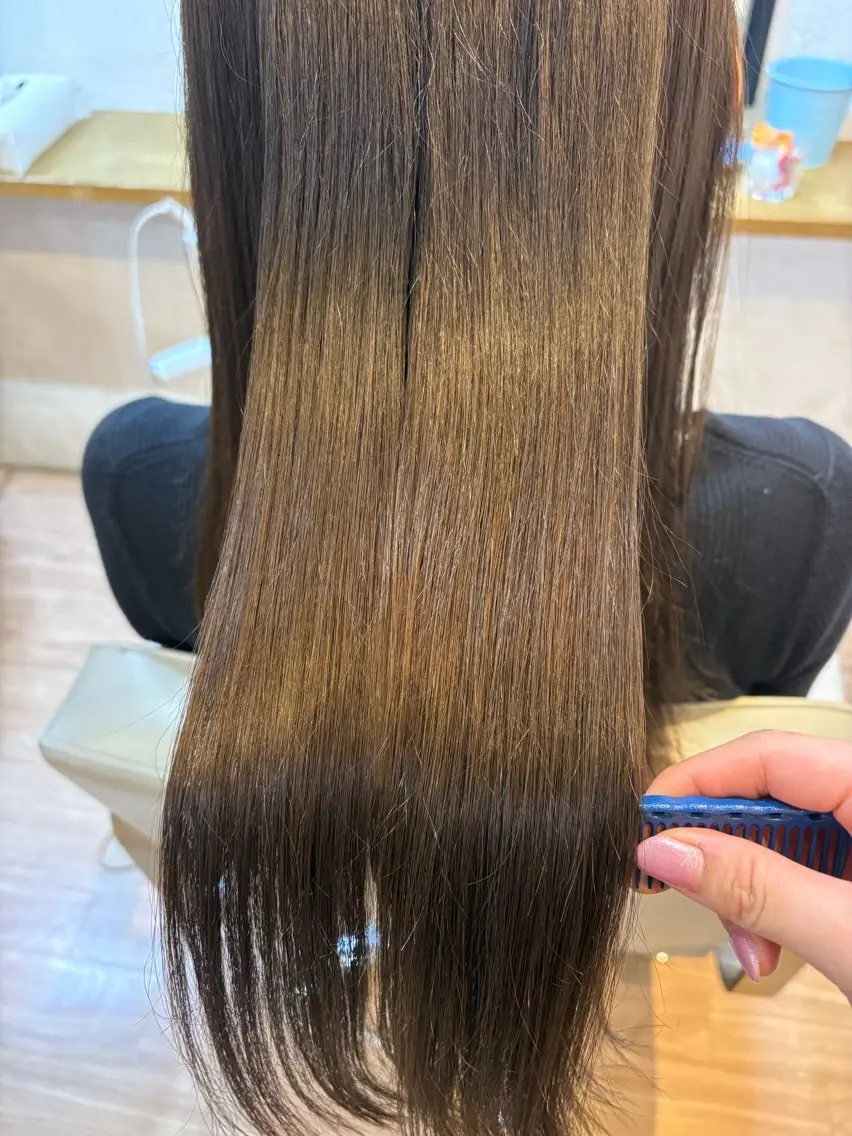 カラー 韓国ヘアー🇰🇷 MIWAのヘアスタイル