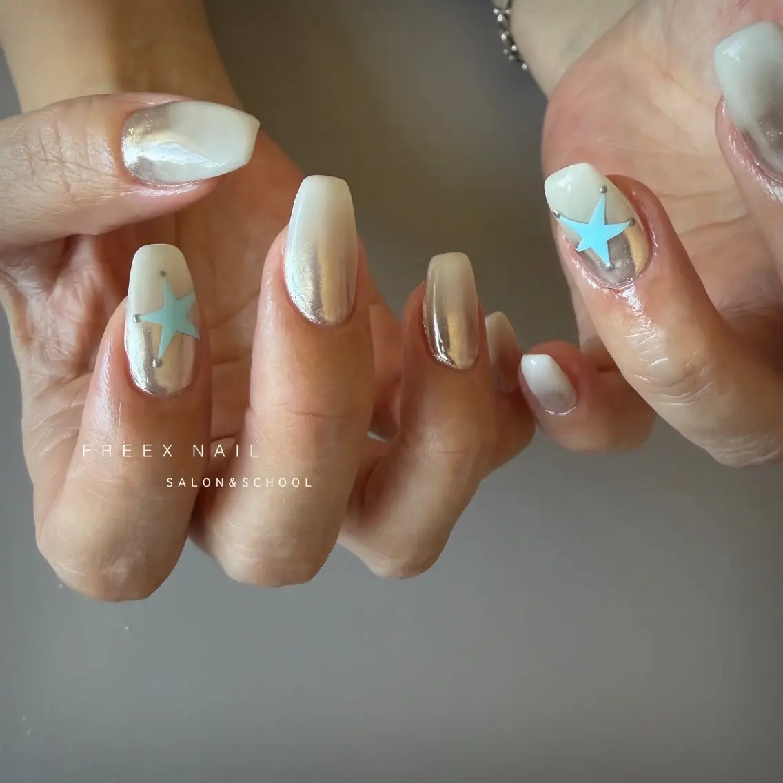 ネイル ハンドネイル フットネイル freex nail /ニュアンス/個性派のネイルデザイン
