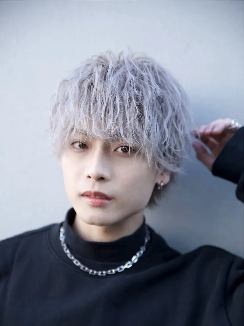 メンズカット+ダブルカラー(ブリーチ1回)の写真