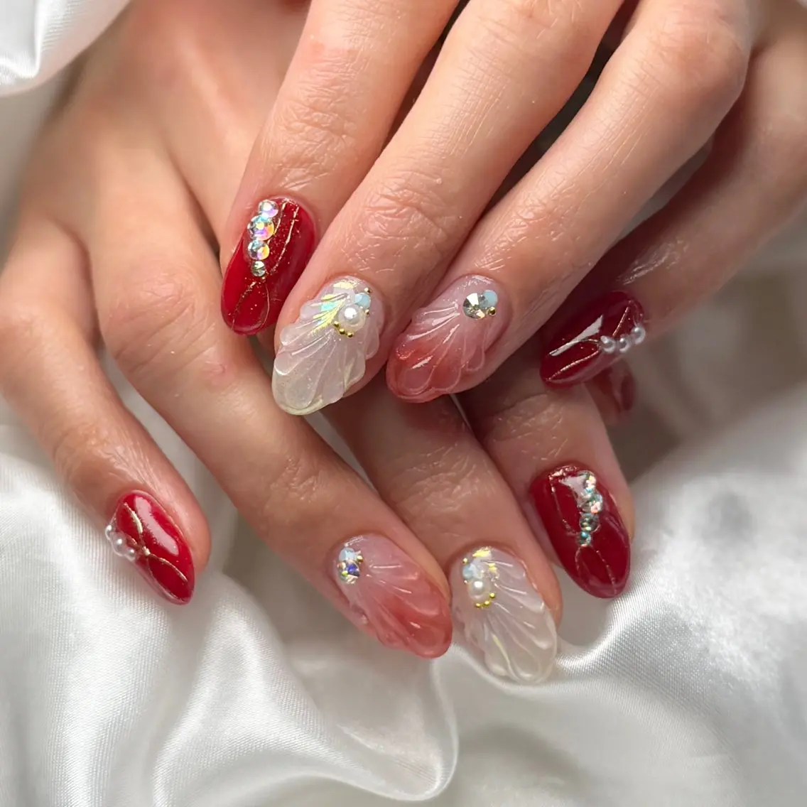 ネイル ハンドネイル 【nailsalon LaMeL】岡崎のネイルデザイン