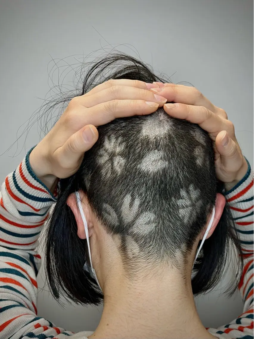 ショート ハイライト 韓国風ヘア レイヤーカット ショートヘア 縮毛矯正 Koichi Satoのヘアスタイル