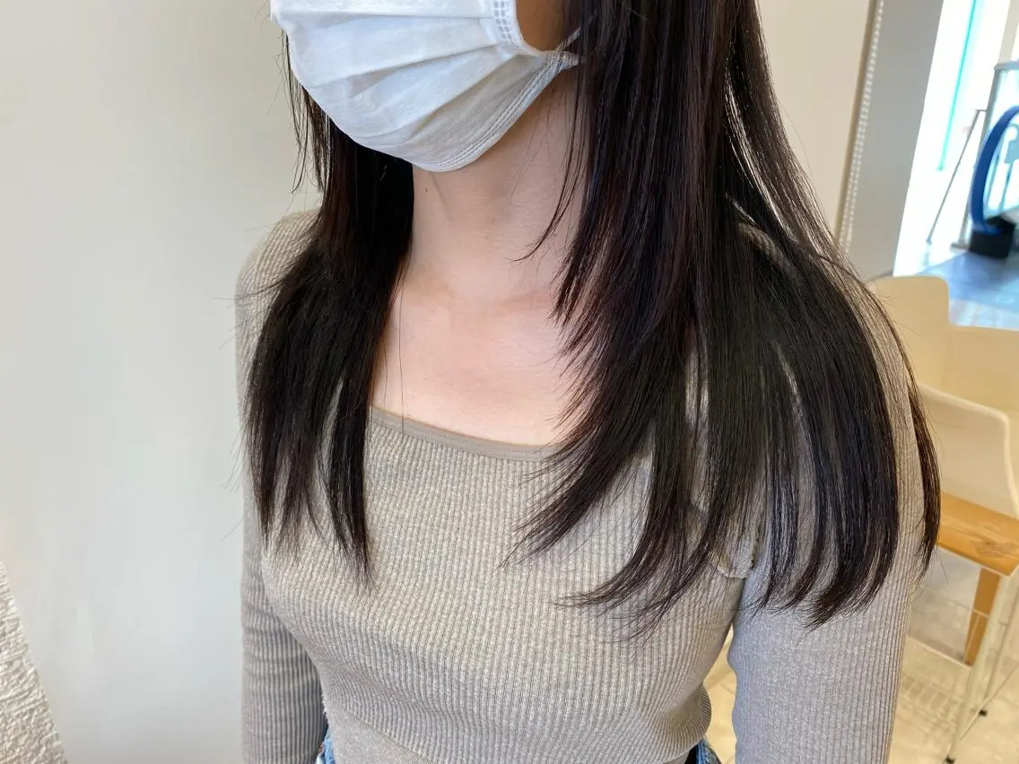 ロング ロング ウルフカット カット 高橋恵🌈生え癖改善 ウルフ/レイヤーのヘアスタイル