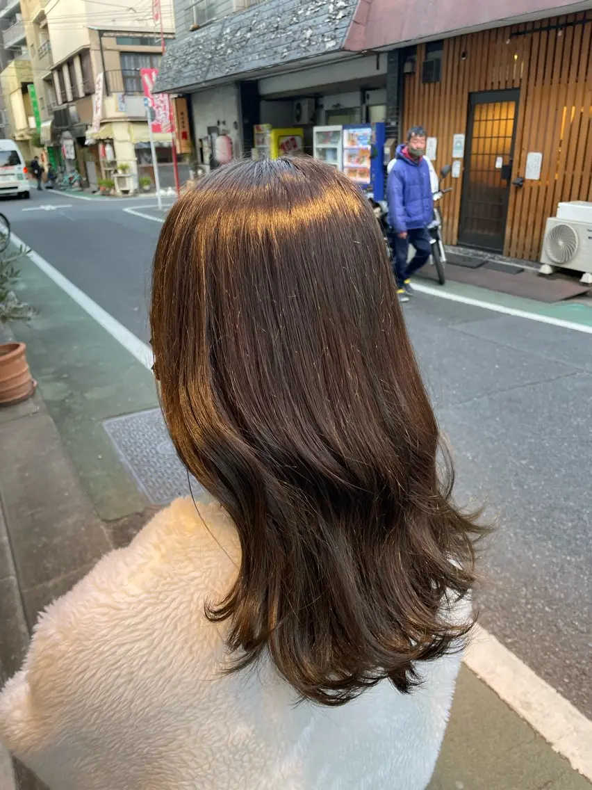 ✨🫧✨【話題の頭身浴付き】カット+カラー+頭身浴+3stepトリートメントの写真