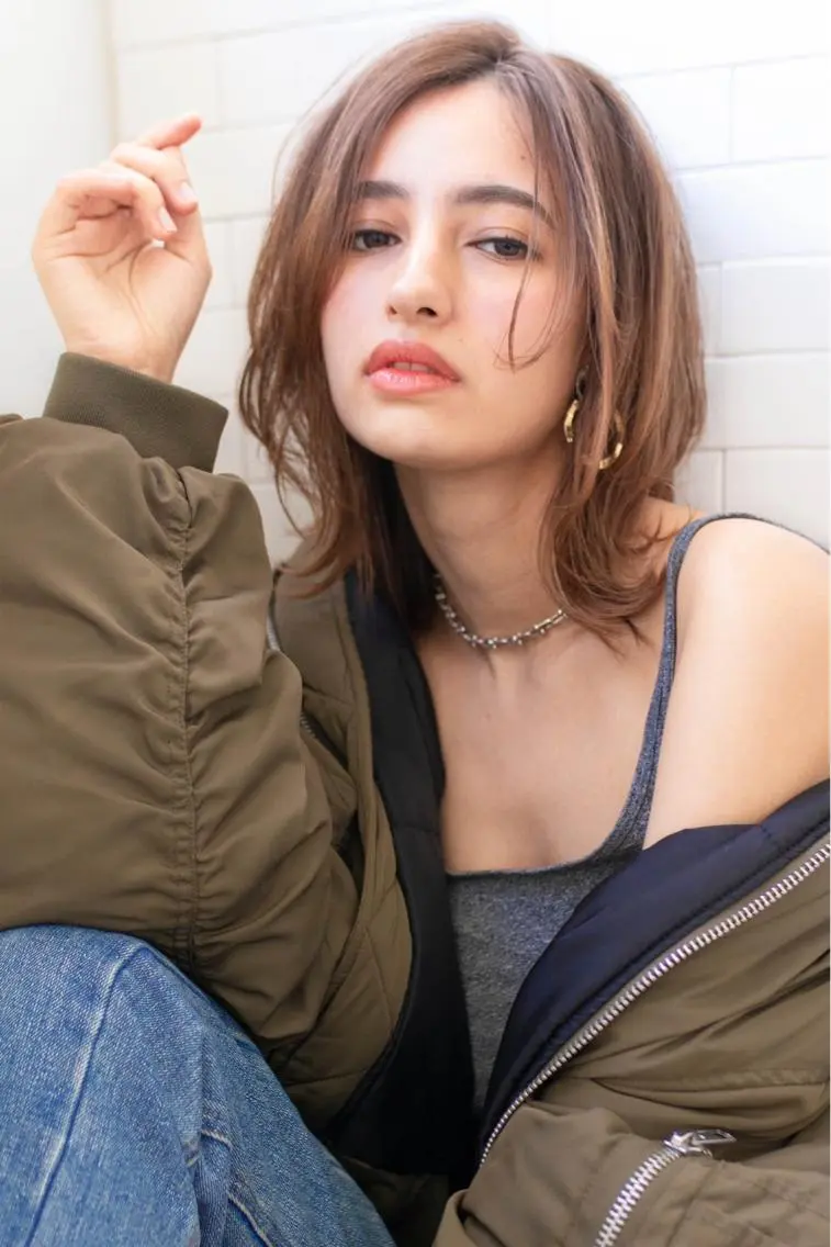 髪質改善カット＋アディクシーカラー＋トリートメント9480の写真