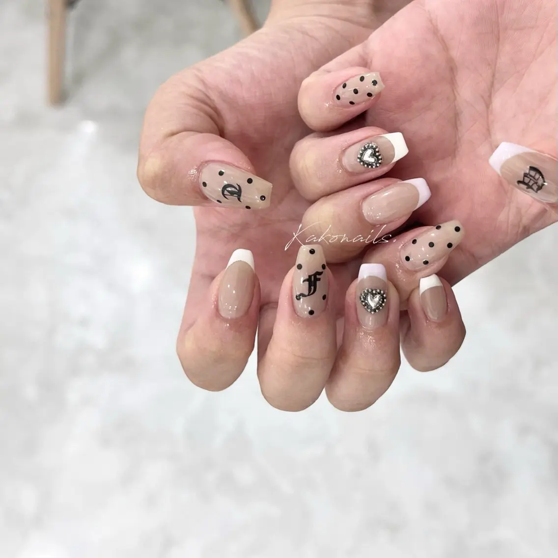 ネイル ハンドネイル フットネイル KAKO momo京橋のネイルデザイン