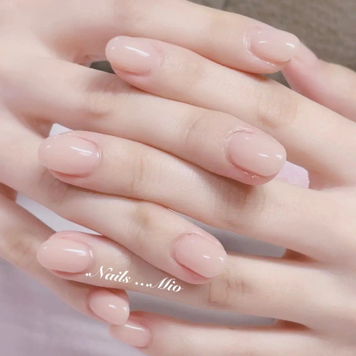 ネイル ワンカラーネイル .Nails Mio 赤羽西ネイルサロンのネイルデザイン