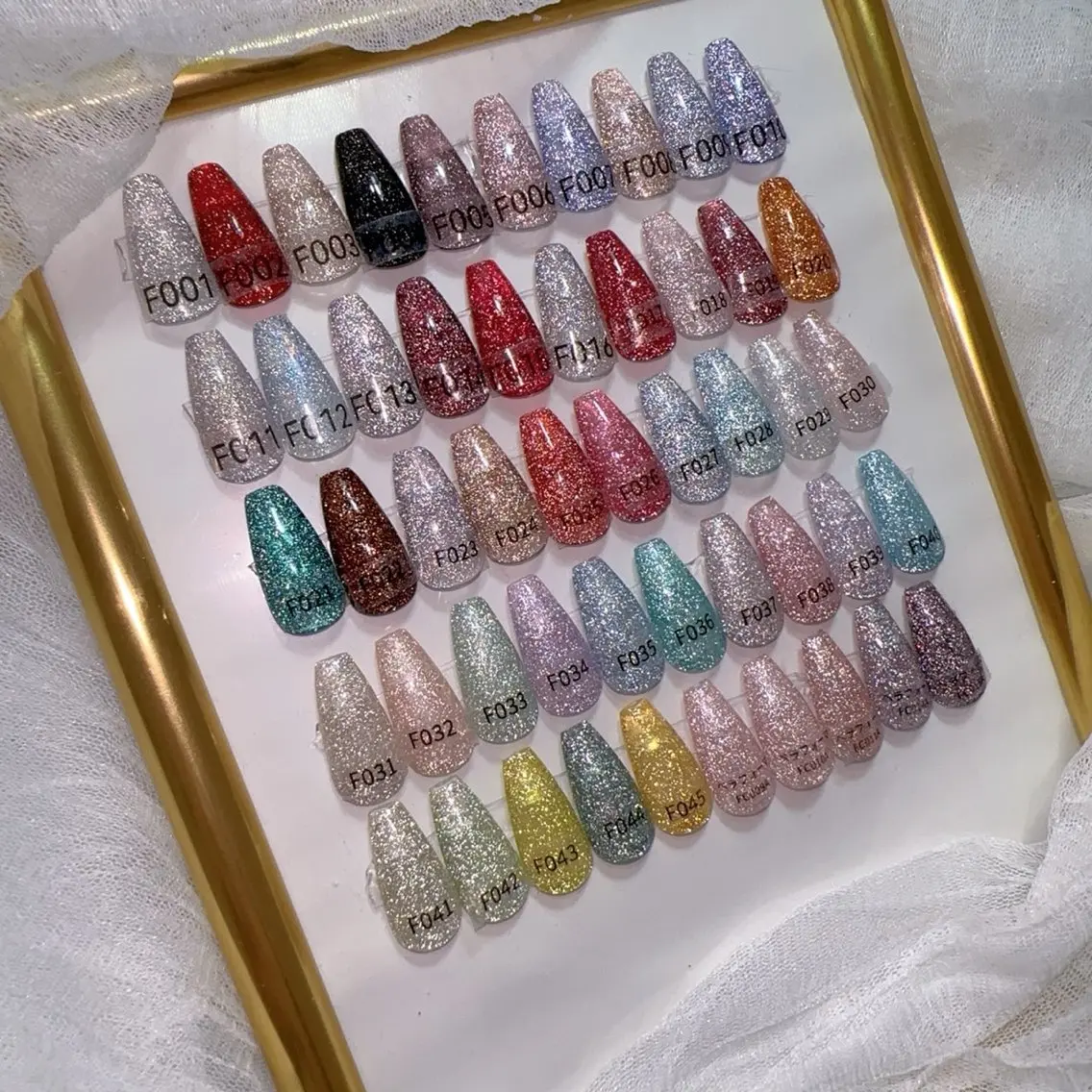 【HANDオフ無し】チップ長さだし10本+フラッシュワンカラーの写真
