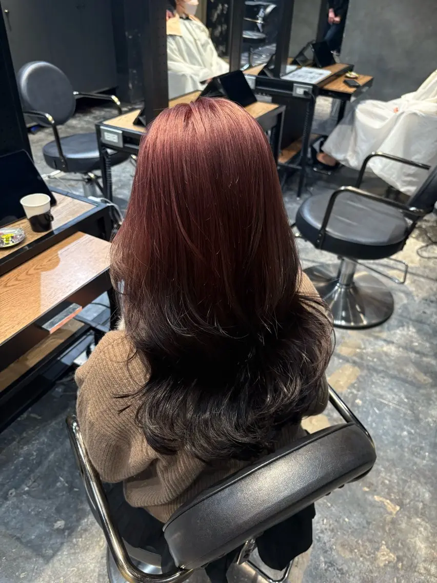 ロング ヘアカラー トリートメント 【✨モデル様募集✨】 MINAMIのヘアスタイル