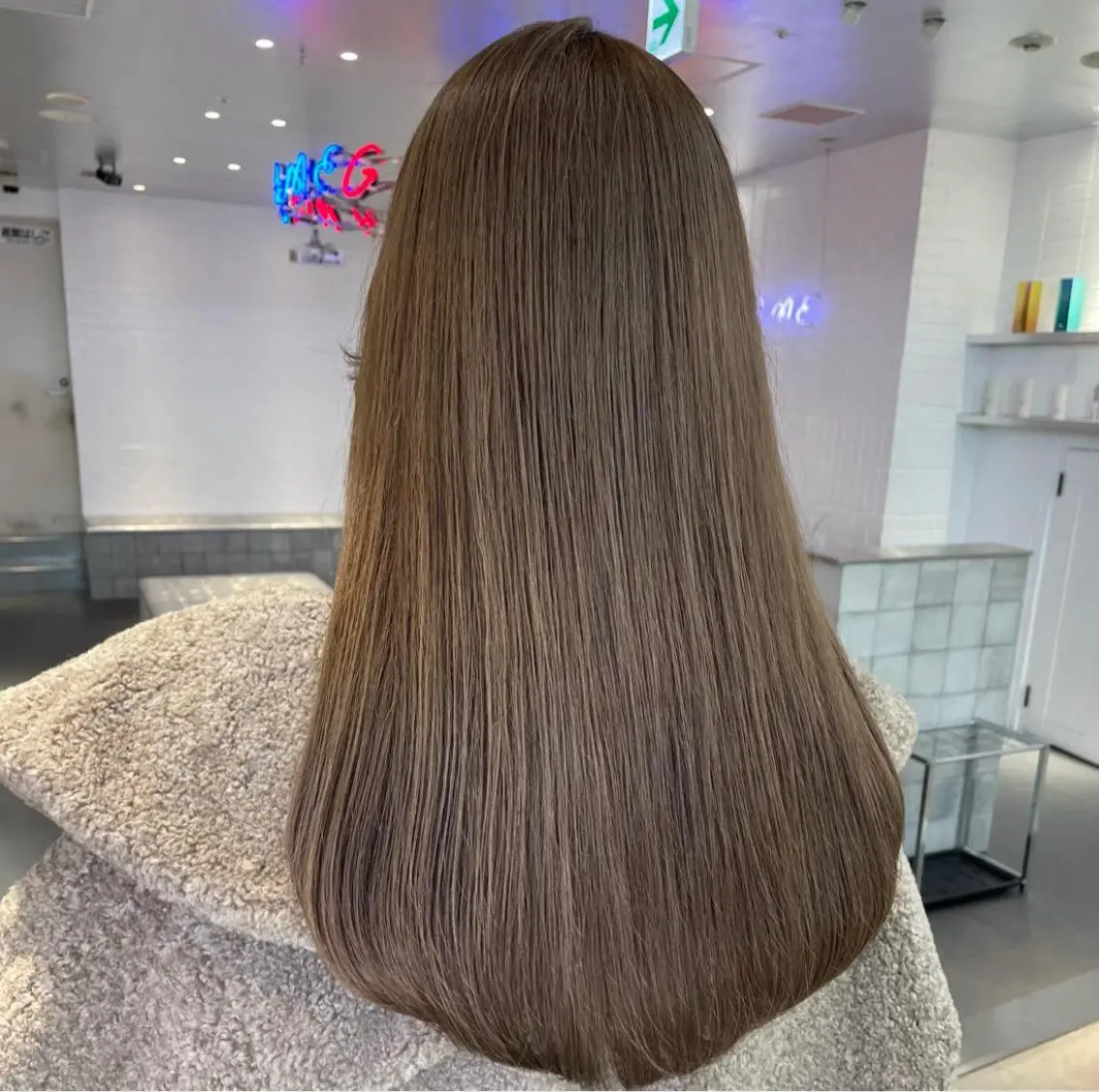 ロング カラー 💍ダメージ最小限 ブリーチ/ちさと💍のヘアスタイル