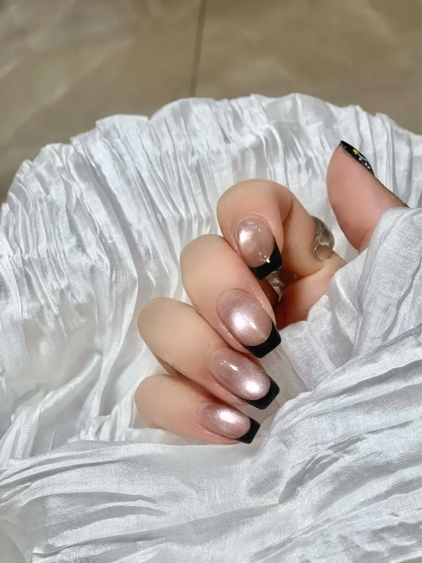 ネイル アートネイル フットネイル ジェルネイル ハート マグネットネイル Babarla Nailのネイルデザイン