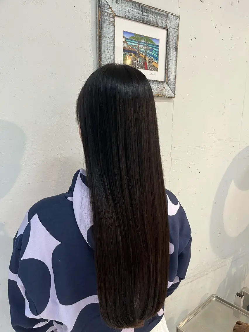 ロング 織田 一樹のヘアスタイル