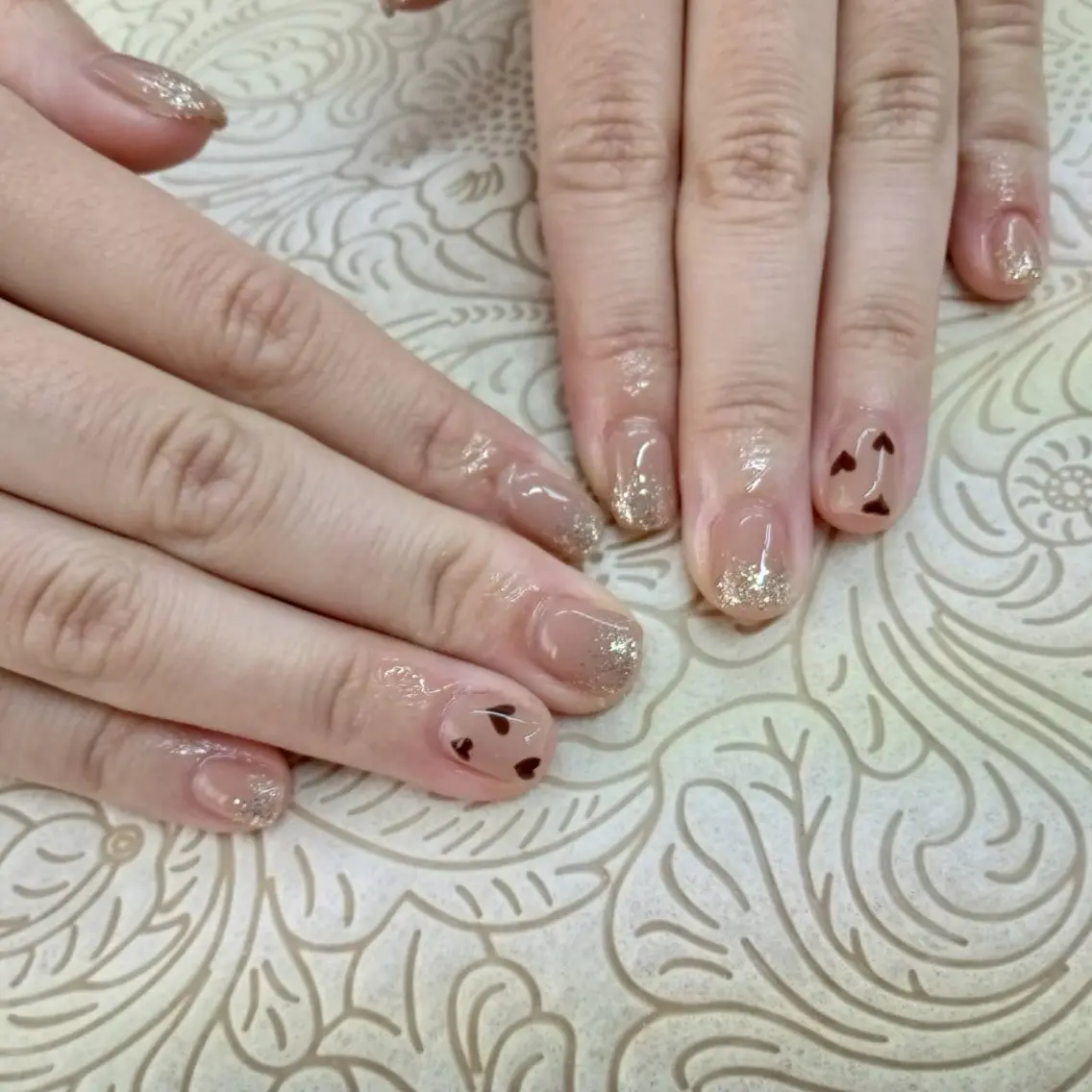 ネイル フラワーネイル precious nail roomのネイルデザイン