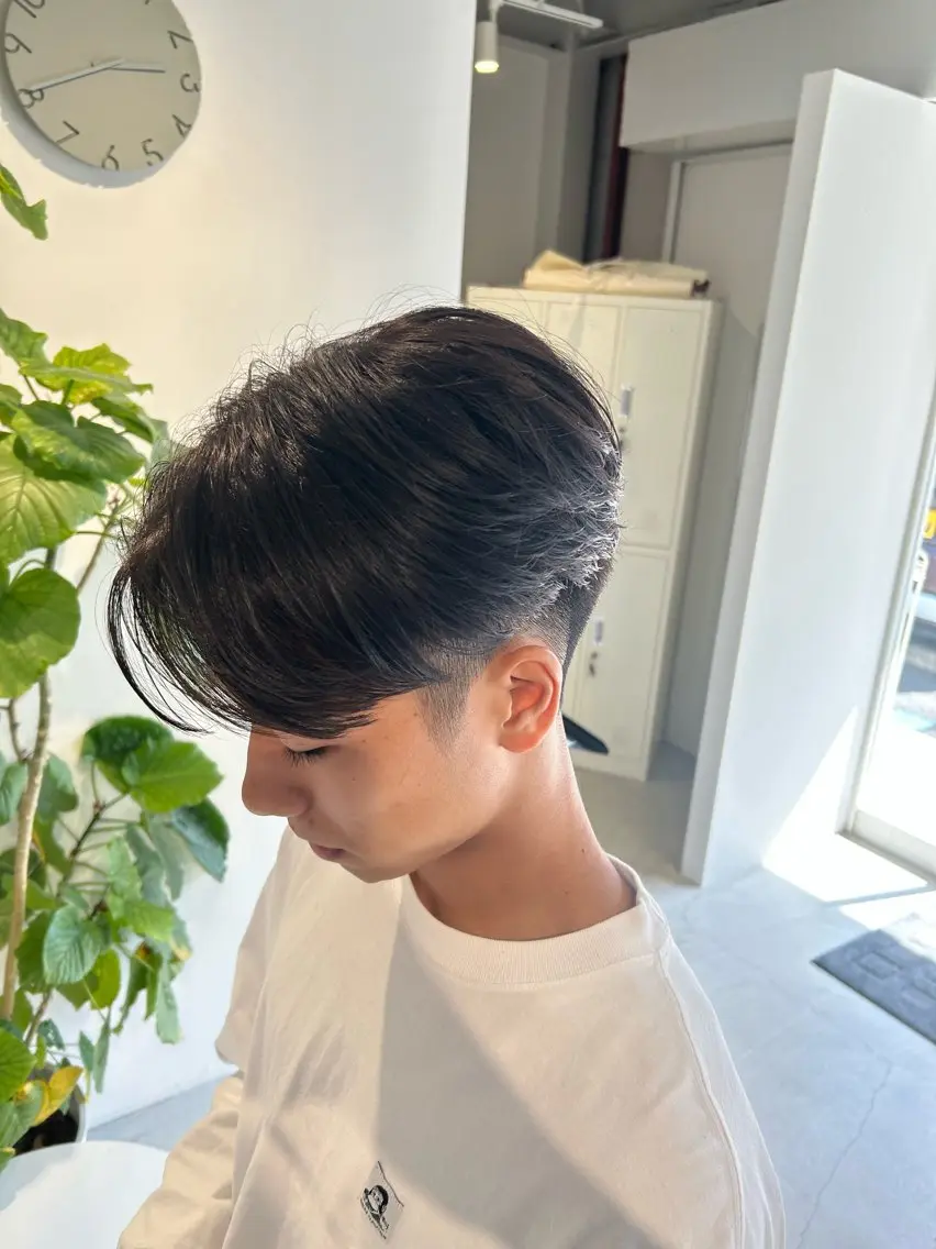 ショート メンズ カット 💎韓国カラー Giness坂下巧のヘアスタイル