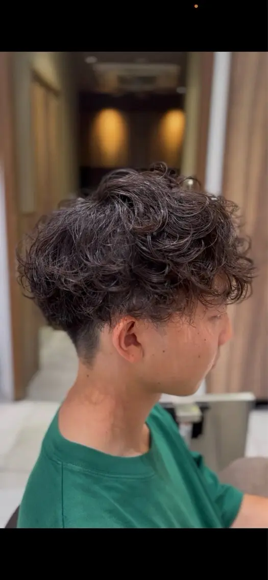 パーマ メンズ メンズパーマ カット パーマ ash平井店/永木 空✂️のヘアスタイル
