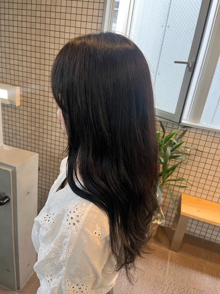 カラー koikiナチュラル オリーブカラー🦙のヘアスタイル