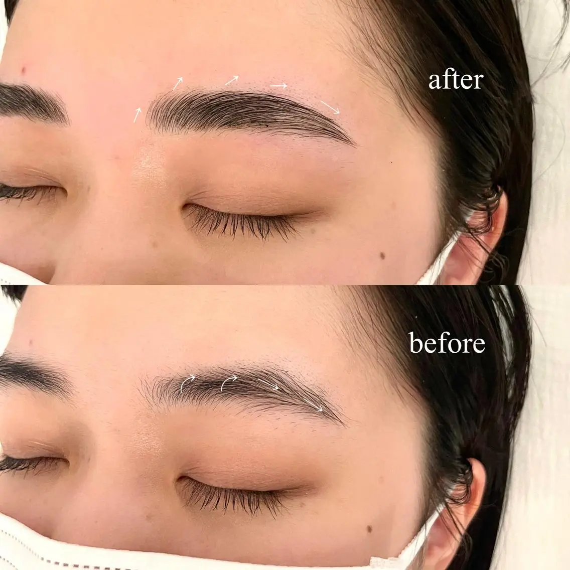 アイブロウ ハリウッドブロウリフト 吉祥寺kasumi 🌛eye/browのマツエク・マツパデザイン