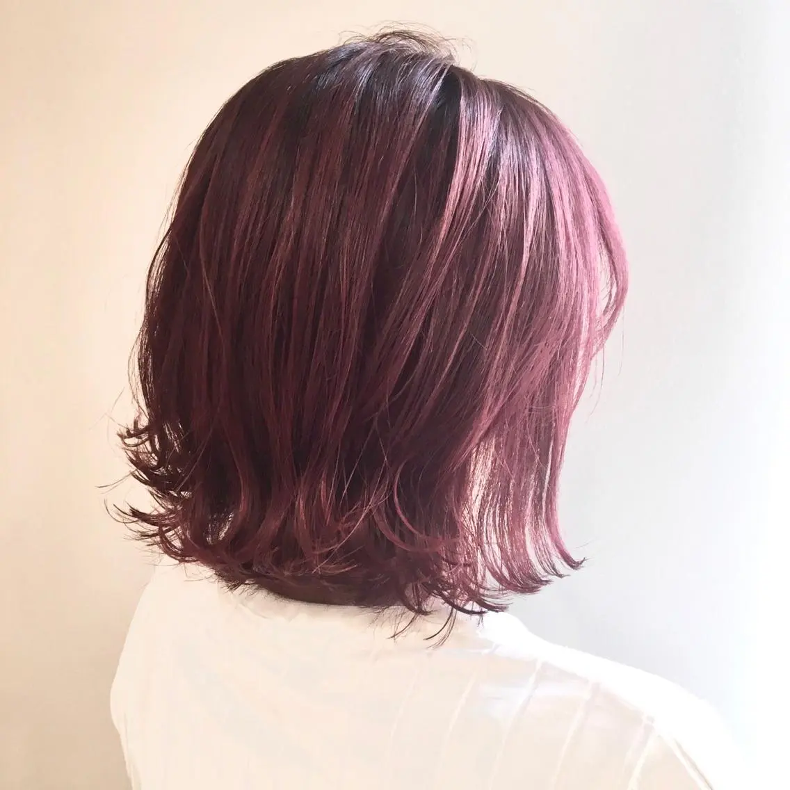 ミディアム カラー 暖色/ブリーチカラー 🎀 M i k uのヘアスタイル