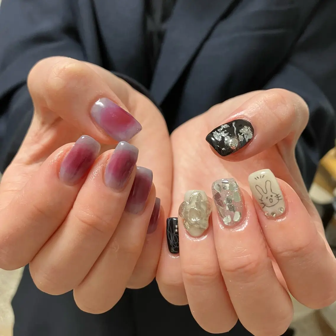 【期間限定】ハンド10本artコース、フットワンカラー🙆♀️💗の写真