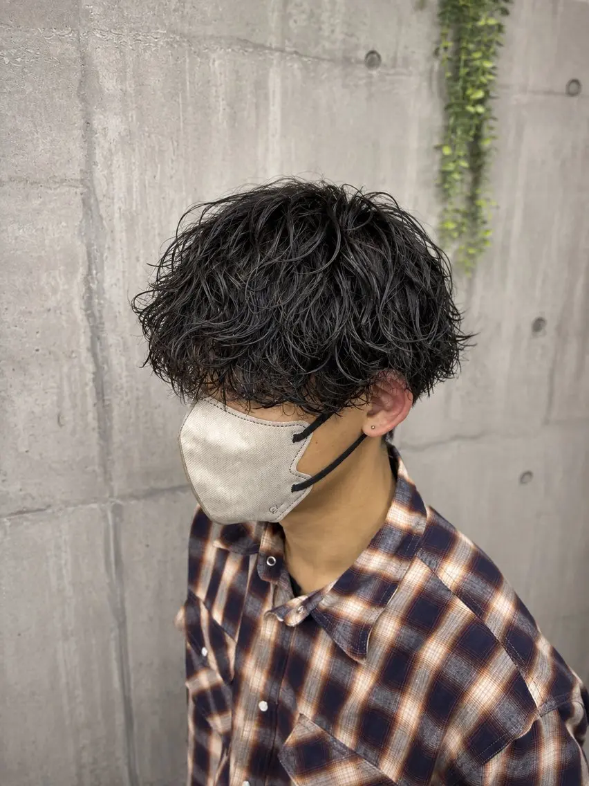 パーマ メンズ マッシュ メンズパーマ 奈良/生駒/FEEL /ﾉｶﾞﾐﾄｼｷのヘアスタイル