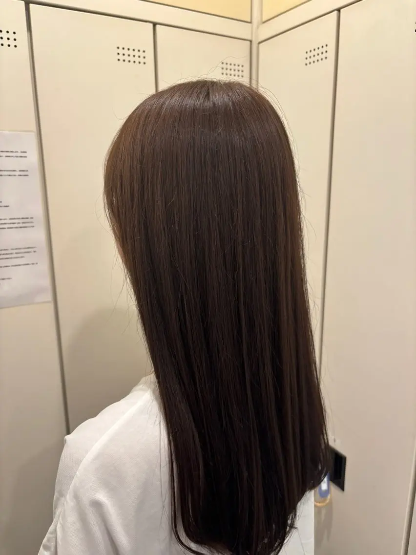 ロング カット ヘアカラー ☘️艶カラー✨ トリートメント/栞南のヘアスタイル