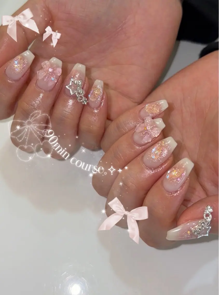 “オフなし”♡付け放題90min course 🍨 ⋆˙⟡の写真
