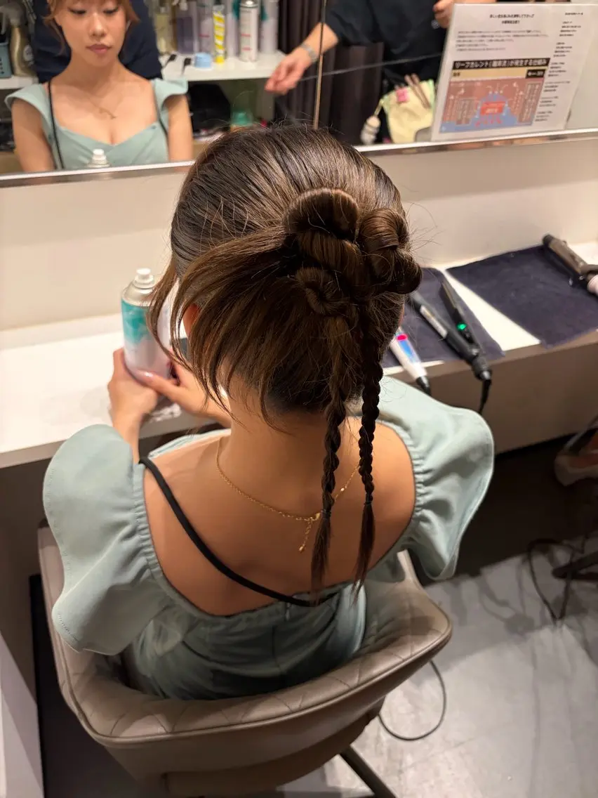 ヘアアレンジ ヘアセット amour 川崎のヘアスタイル
