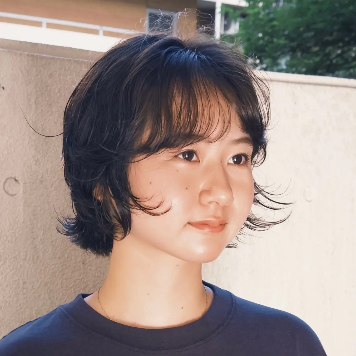 ショート カラー パーマ カット パーマ デジタルパーマ🌀レ イヤー🍃かんたまるのヘアスタイル