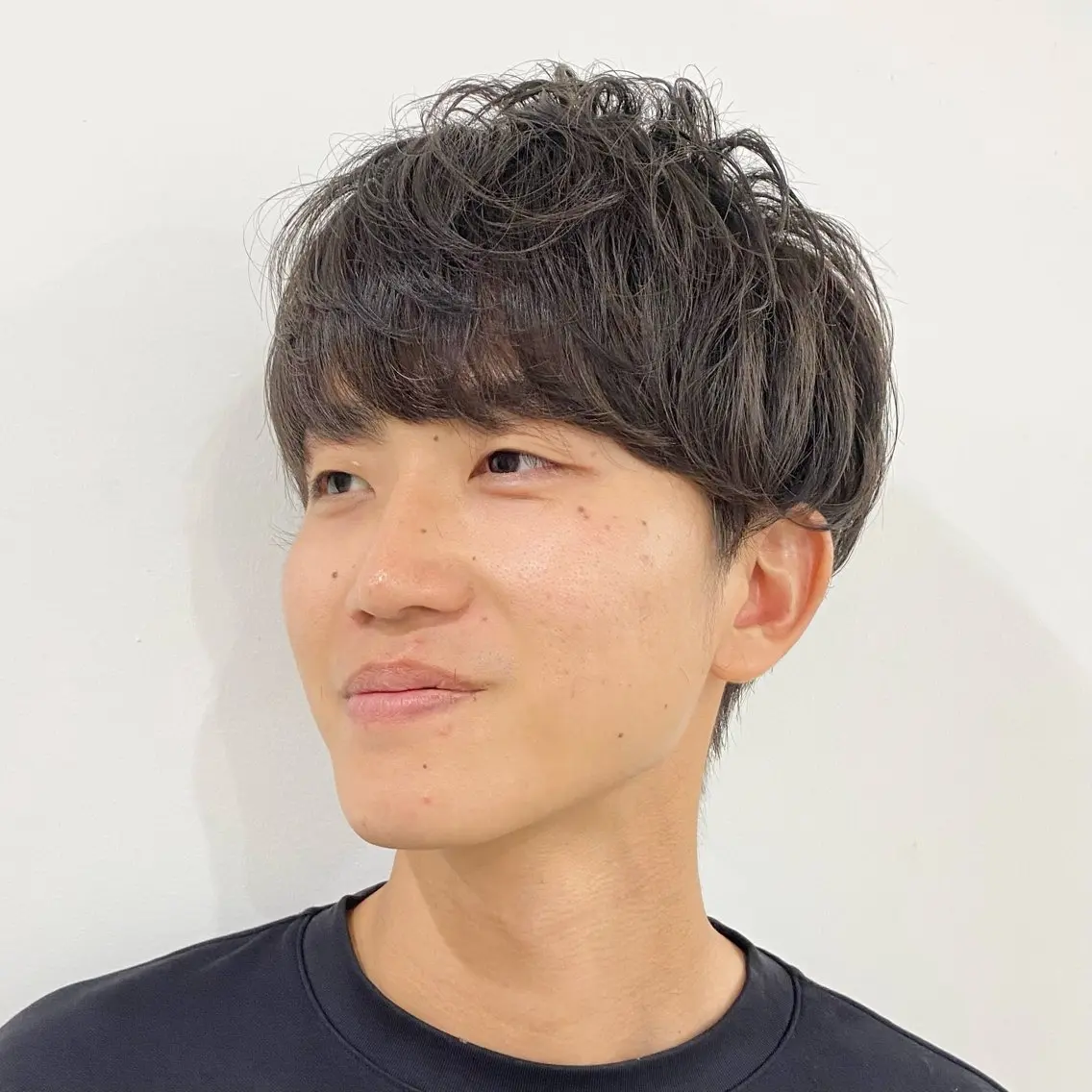 パーマ メンズ マッシュ メンズパーマ 髙橋建太/ ニュアンスパーマ✂️のヘアスタイル