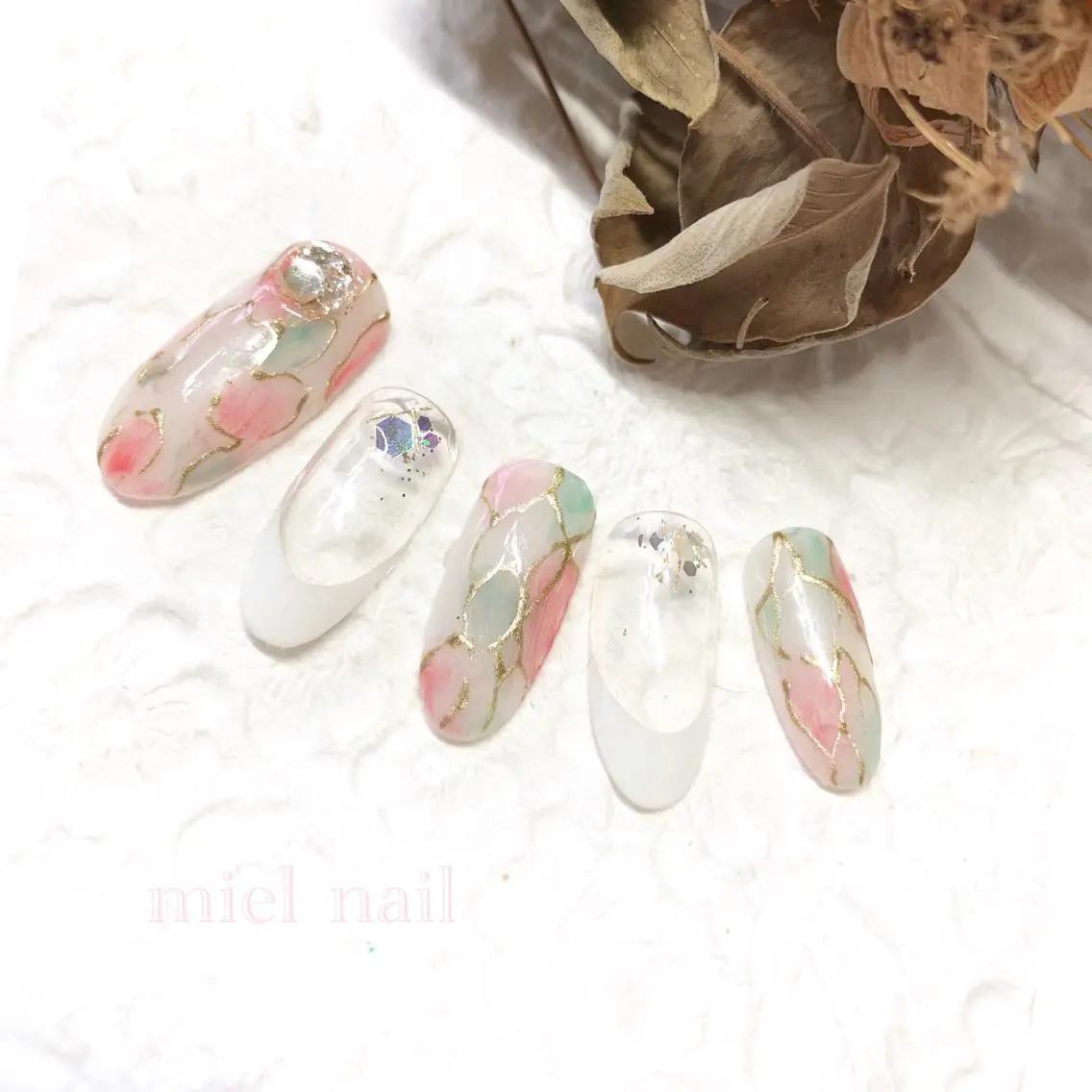 ネイル ハンドネイル miel nailのネイルデザイン